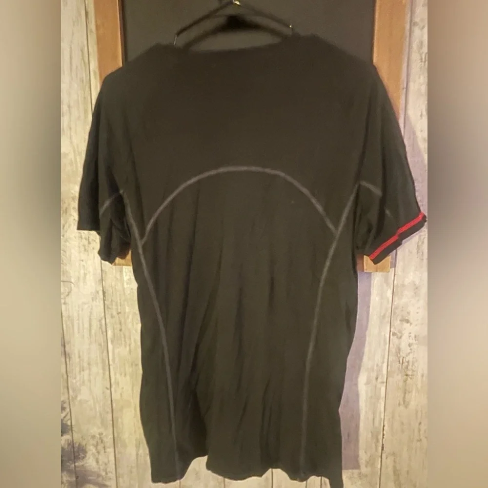 The North Face Shirt Mens XL Black Short Sleeve Crew Neck Running Thin